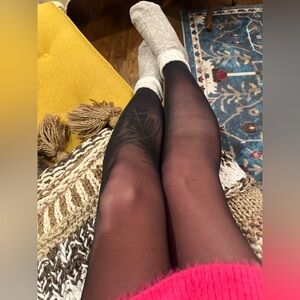 Black Sheer Tights Used